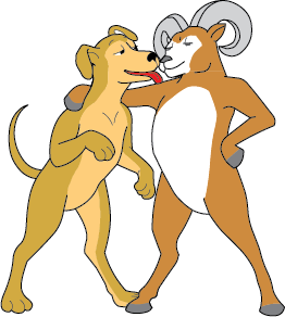 Dog/Aries DoubleSign