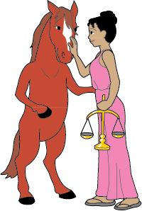 Horse/Libra DoubleSign