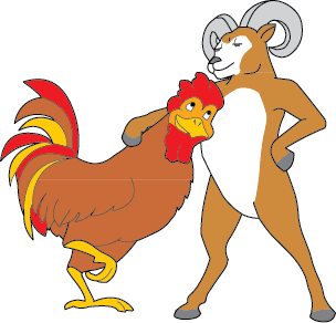 Rooster/Aries DoubleSign