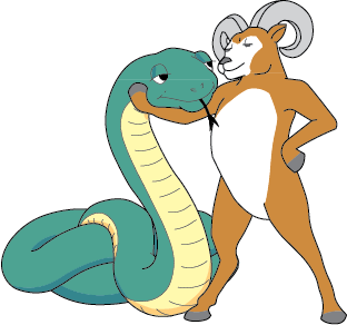 Snake/Aries DoubleSign