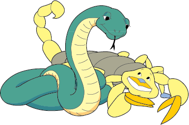 Snake/Scorpio DoubleSign