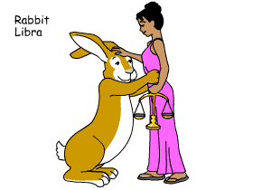 Rabbit/Libra pair illustration