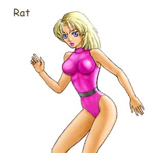 Rat female in sex